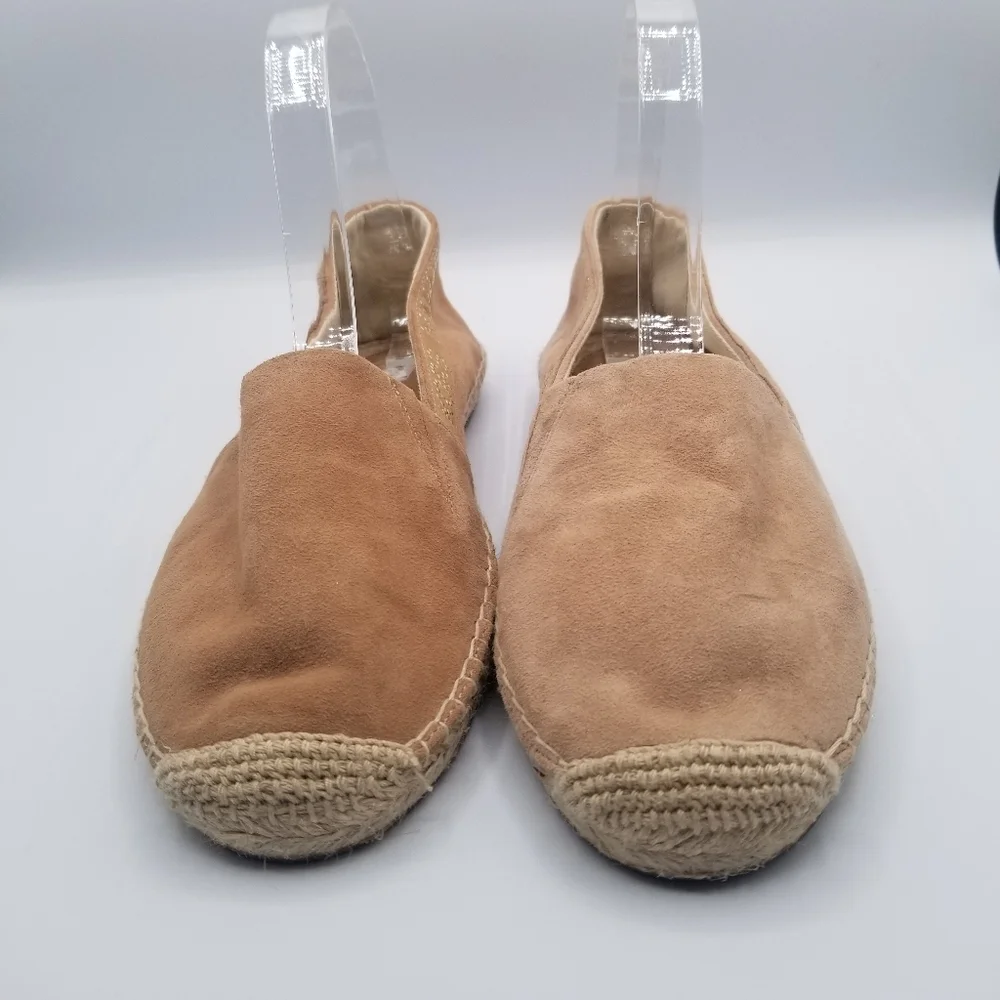 MICHAEL MICHAEL KORS Suede Rhinestone Embellished Espadrille